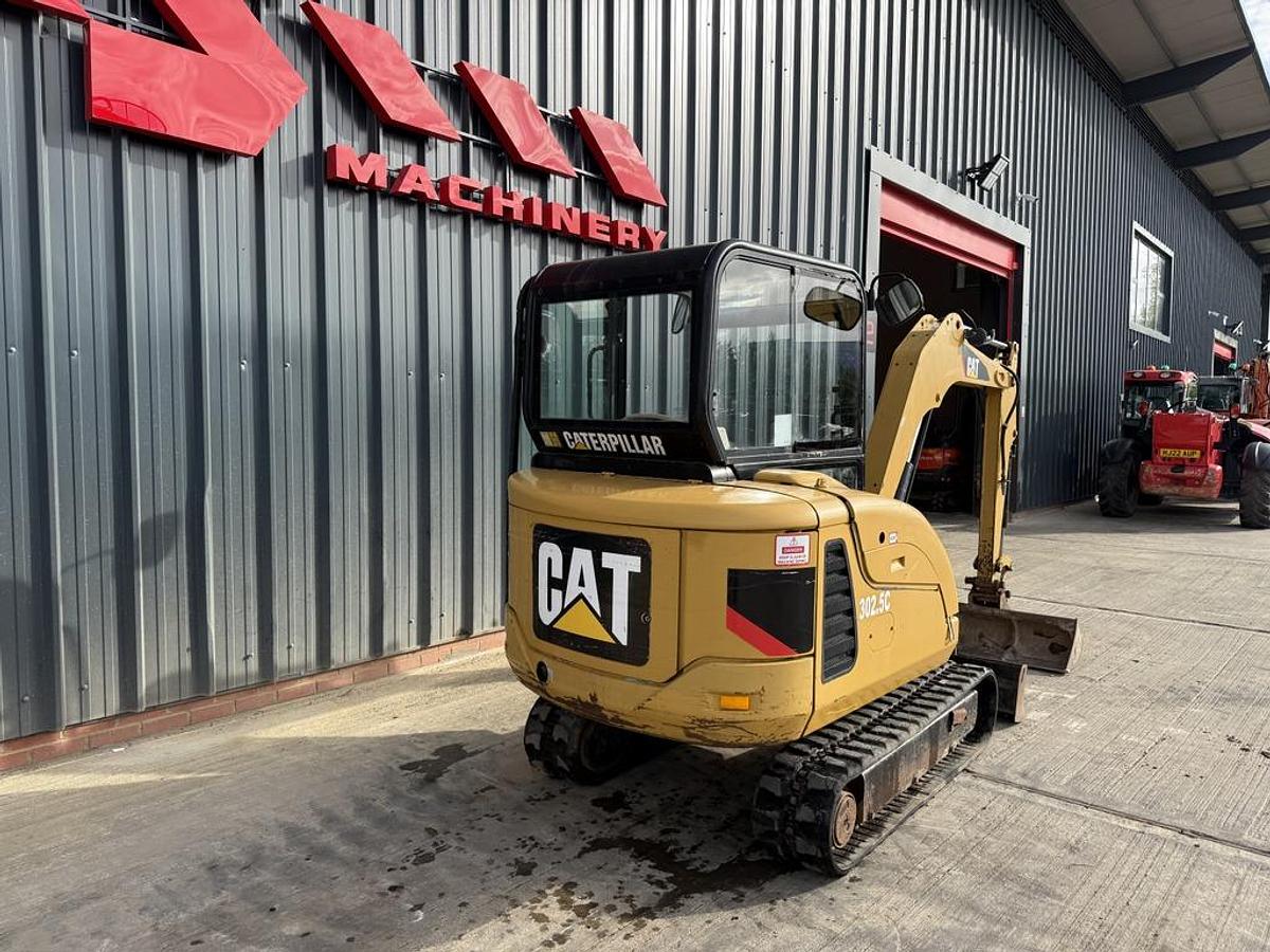 Used Caterpillar 302.5C 2.8t Mini Excavator