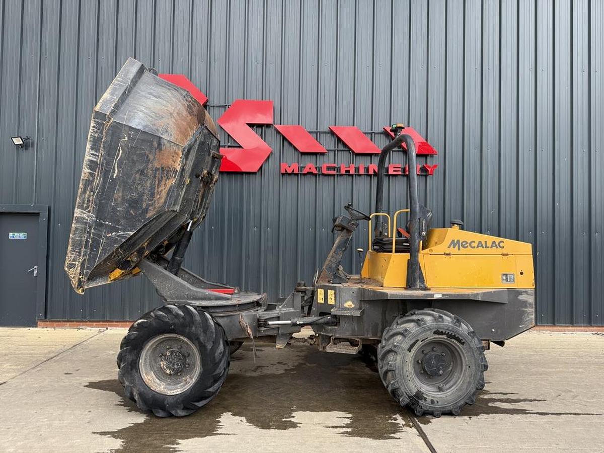 Used Mecalac TA6s 6t Swivel Dumper