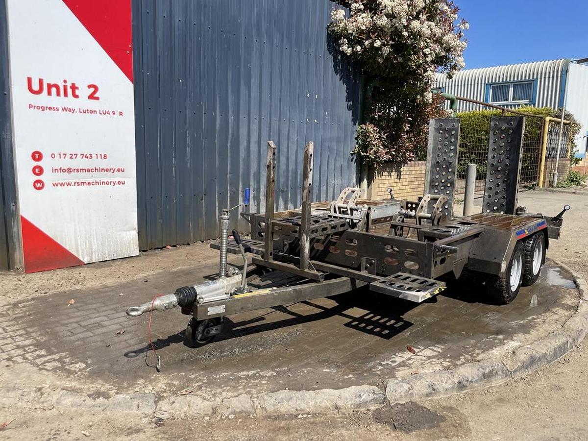 Used Indespension 3.5t Autoclamp Plant Trailer