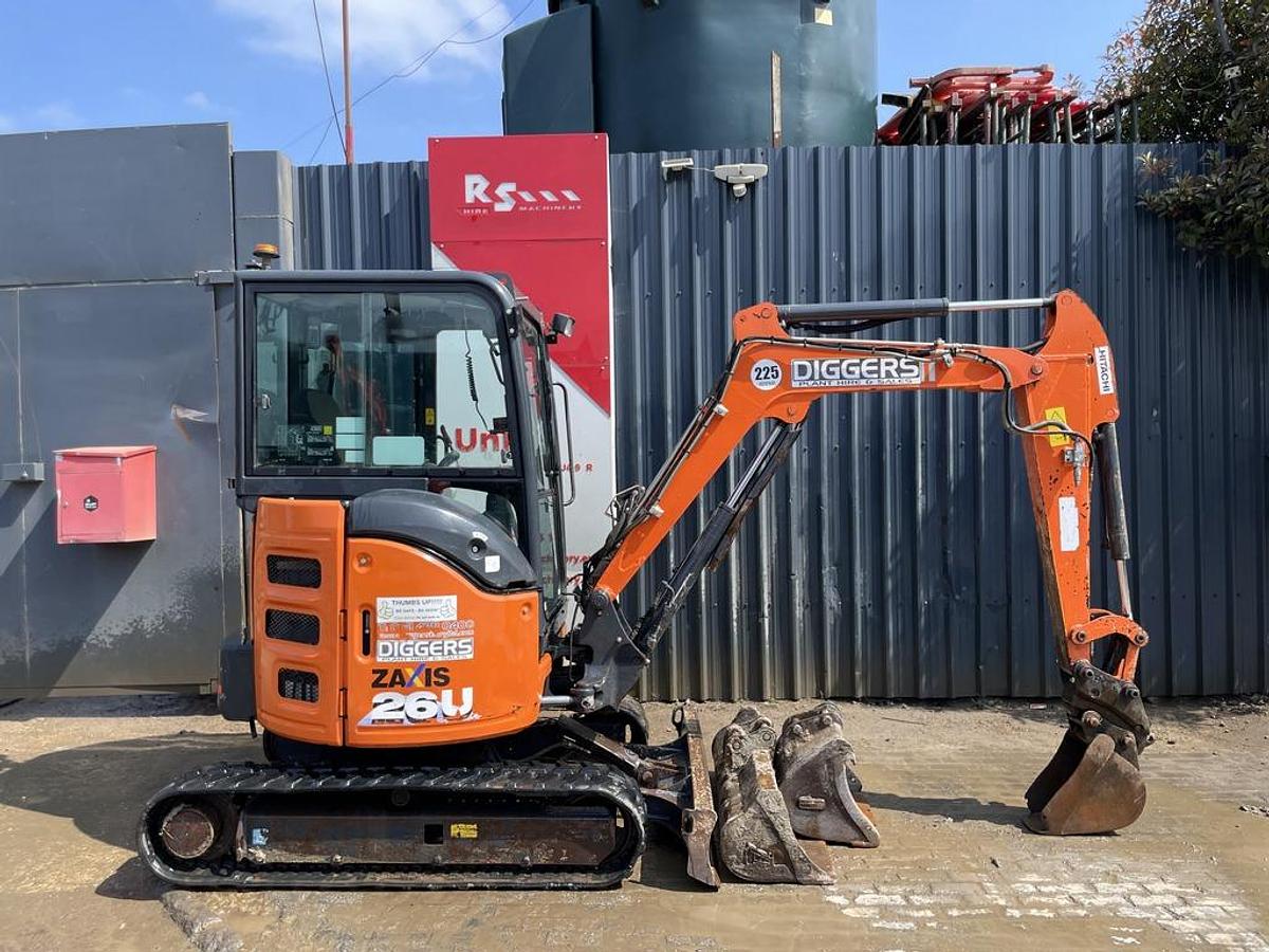 Used Hitachi ZX26 U-6 CR 2.7t Mini Excavator