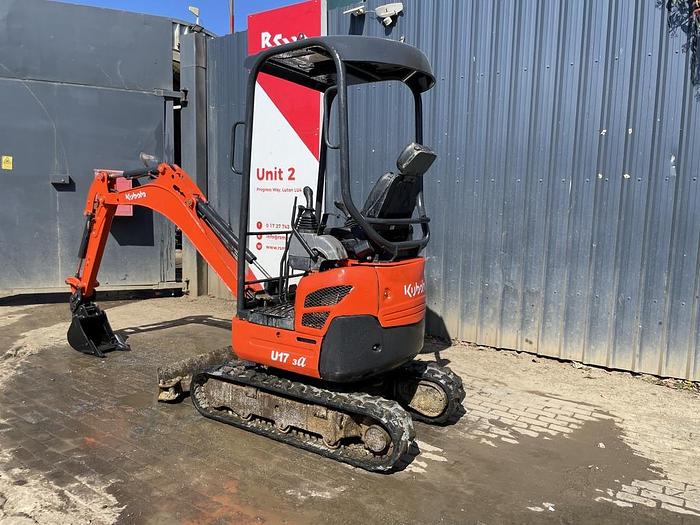 Used Kubota U17-3 1,7t Mini Excavator