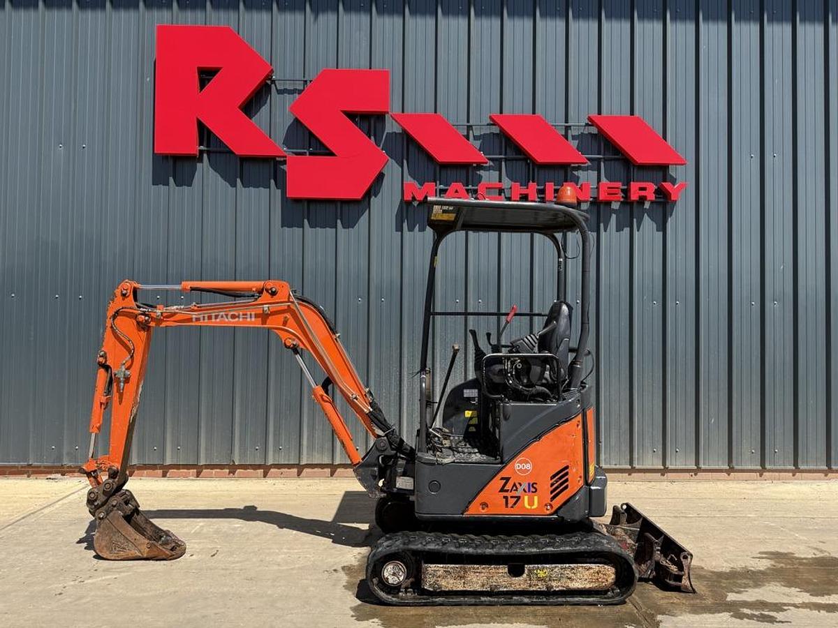 Used Hitachi ZX17 U-2 2t Mini Excavator