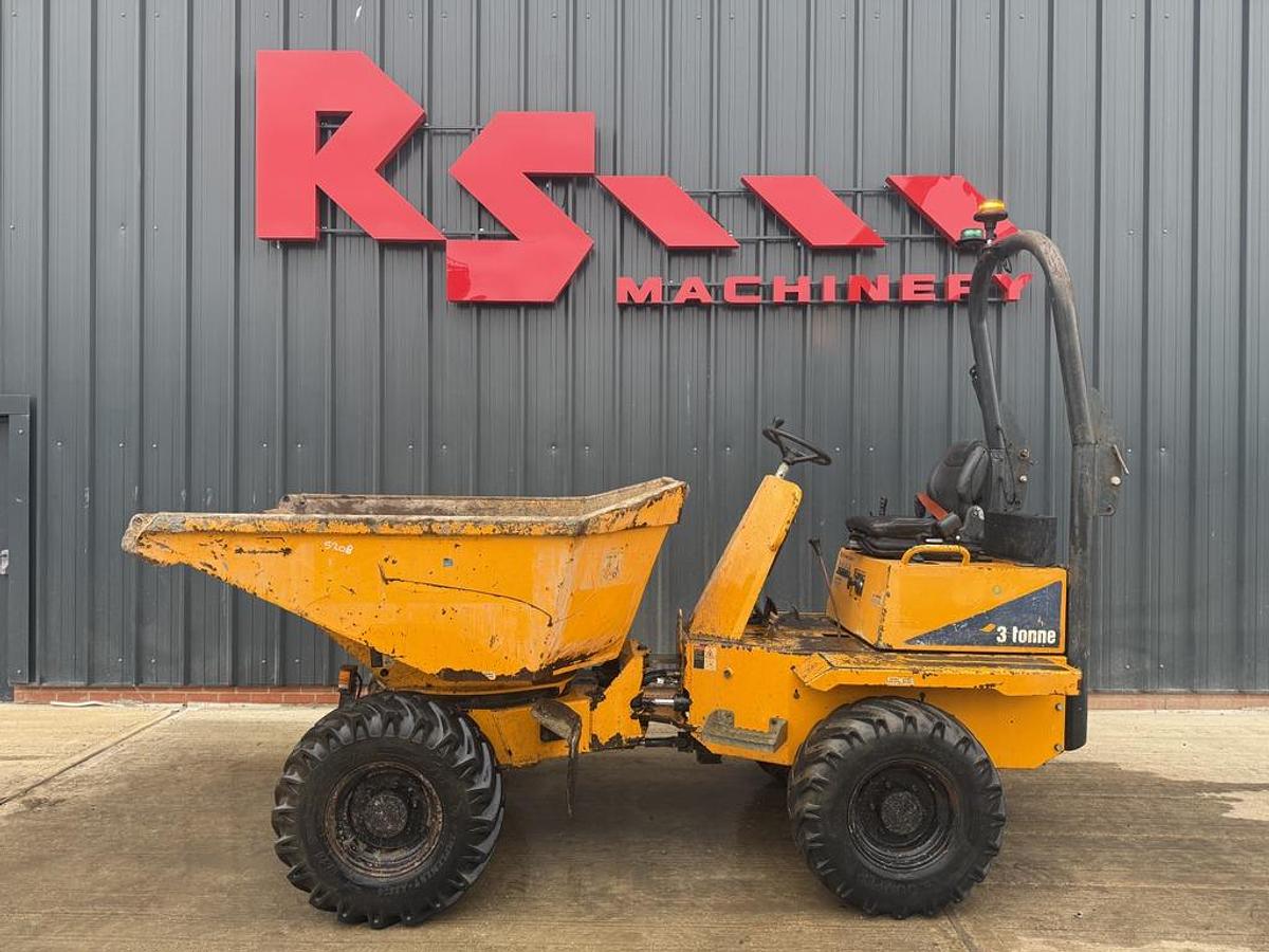 Used Thwaites 3 Tonne Swivel Dumper