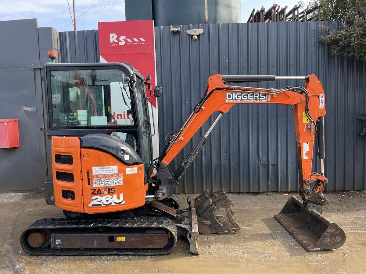 Used Hitachi ZX26 U-6 CR 2.7t Mini Excavator
