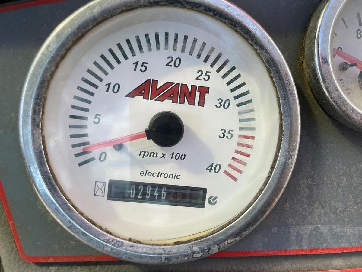 Used Avant 640 Articulated Telescopic Loader