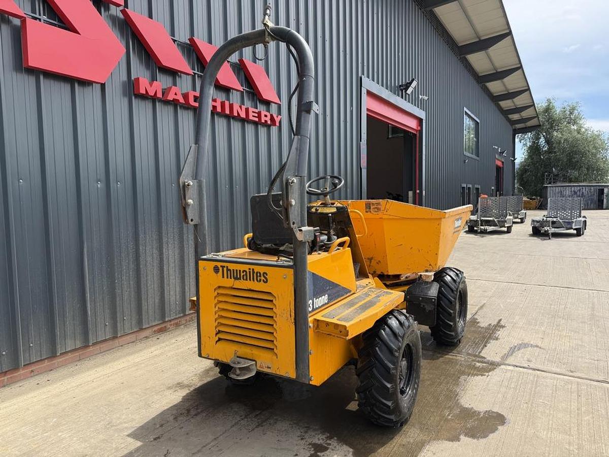 Used Thwaites 3 Tonne Swivel Dumper