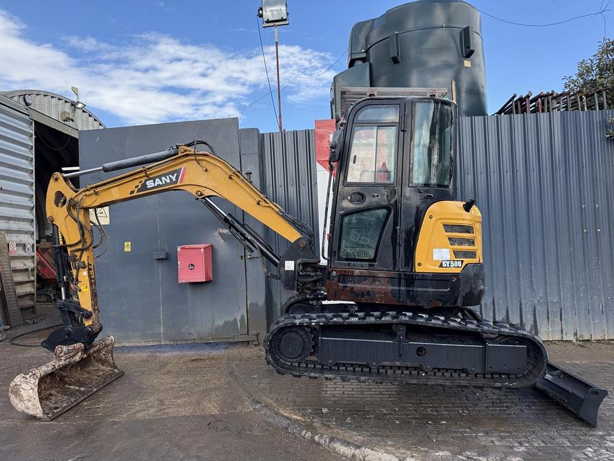 Used Sany SY50U 5t Mini Excavator