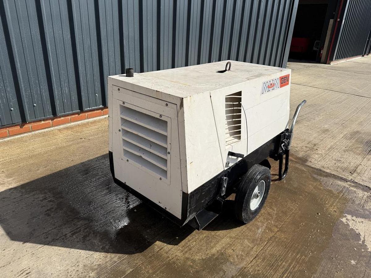 Used MHM MG 10000 SSKH-V 10 kVA Diesel Generator