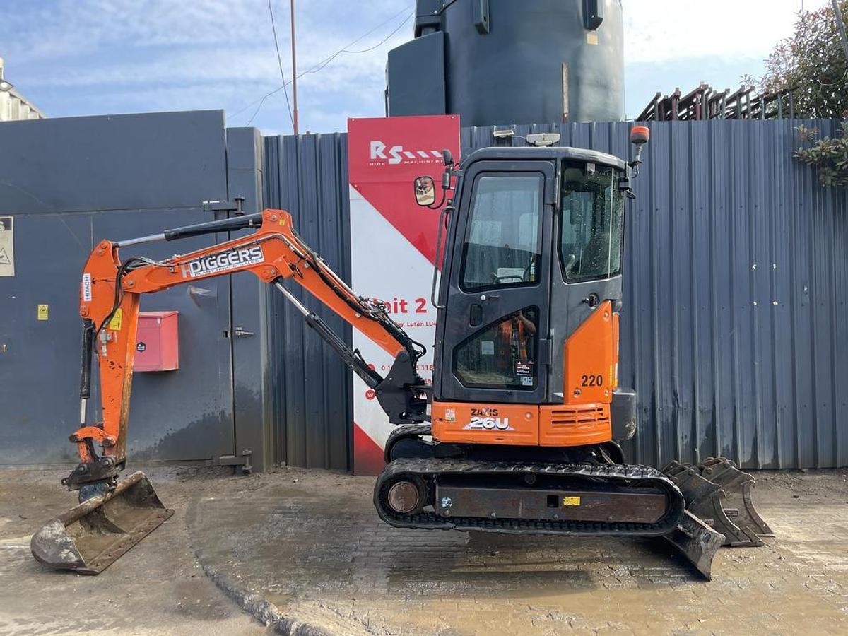 Used Hitachi ZX26 U-6 CR 2.7t Mini Excavator