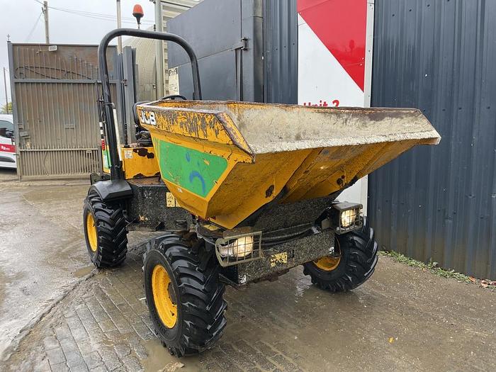 Used JCB 3TSTM 3 Ton Swivel Tip Dumper