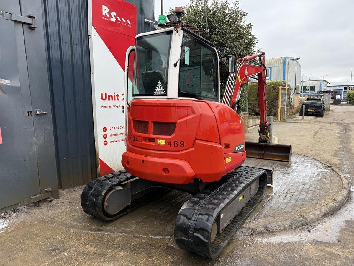 Used Volvo ECR50D 5t Mini Excavator