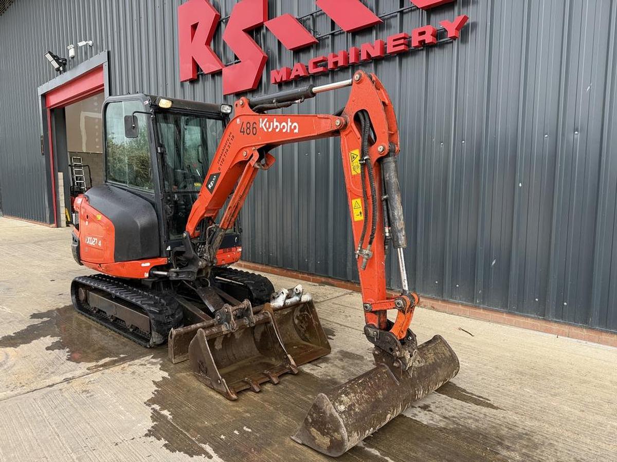 Used Kubota KX027-4 2.7t Mini Excavator
