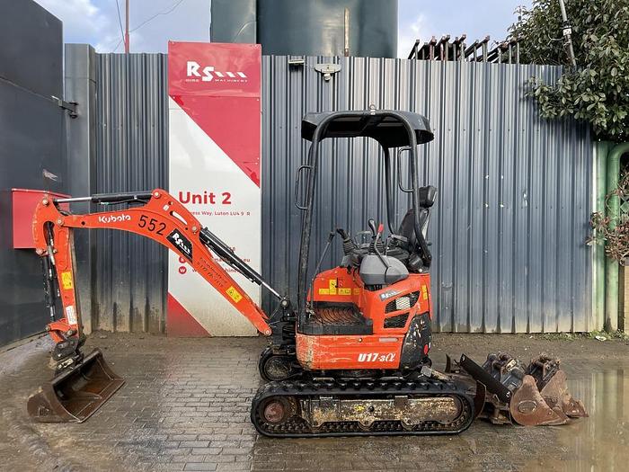 Used Kubota U17-3 1,7t Mini Excavator