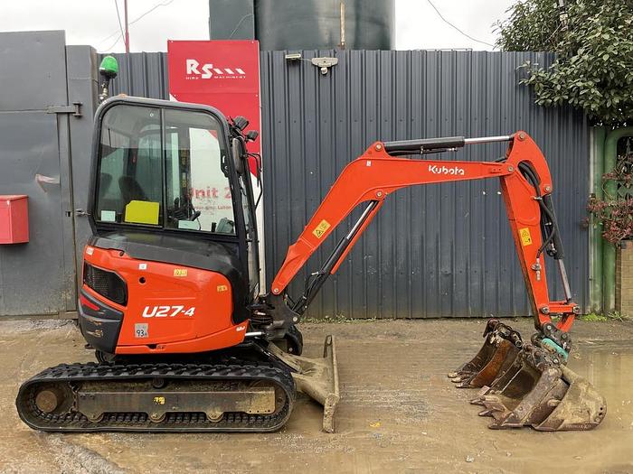 Used KUBOTA U27-4 2.7t Mini Excavator