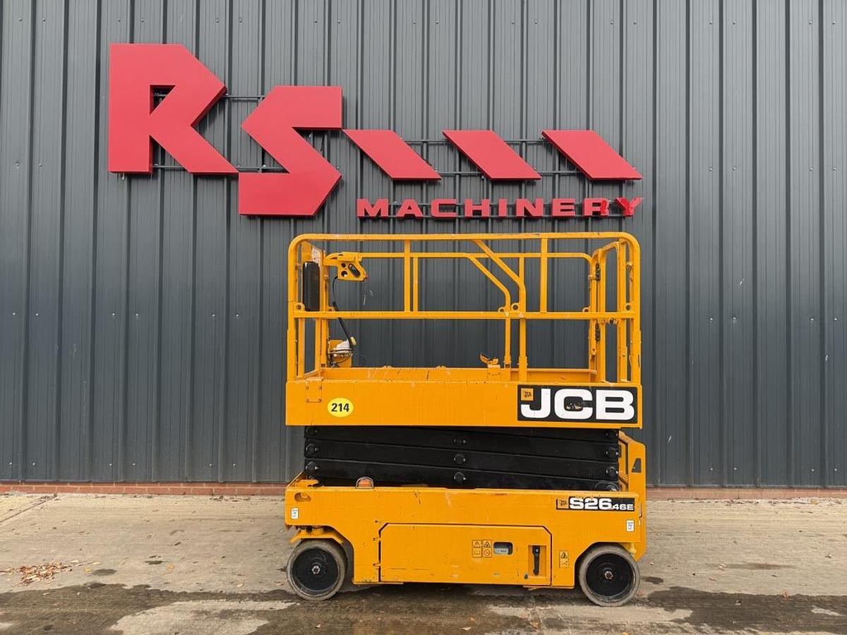 Used JCB S2646E 10m Electric Scissor Lift