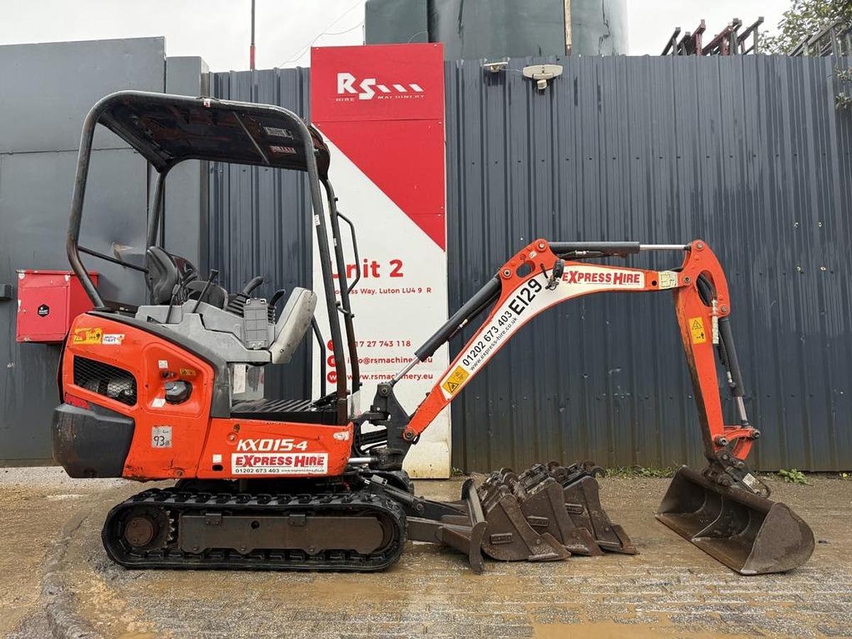 Used Kubota KX015-4 1.5t Mini Excavator