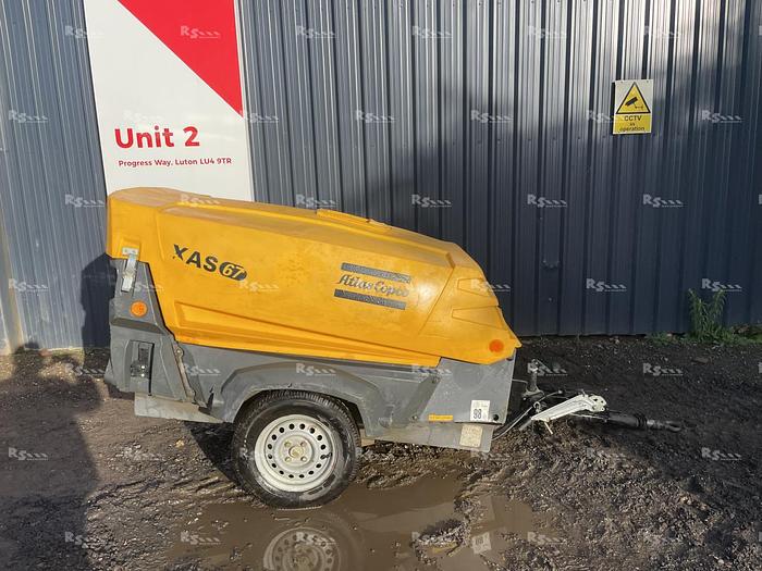 Used ATLAS COPCO XAS67 KD