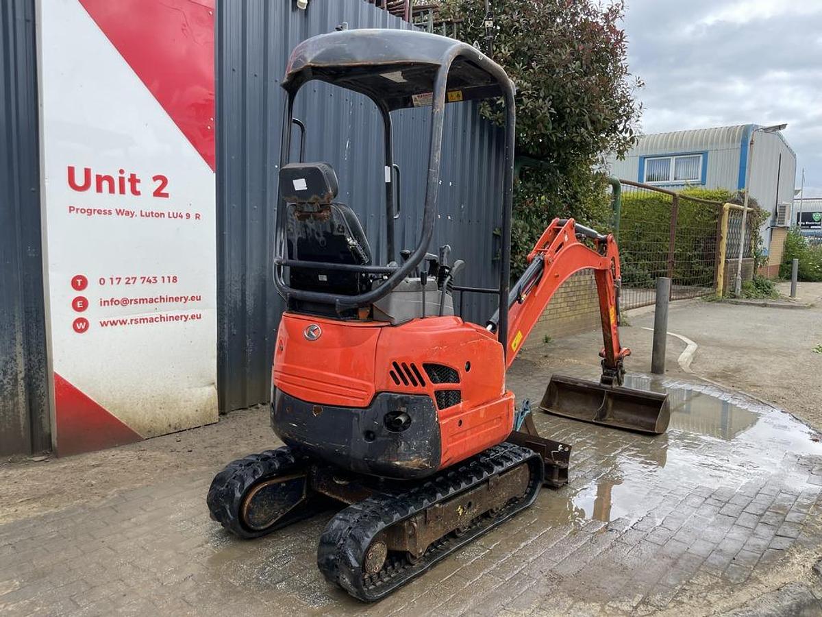 Used Kubota U17-3 1,7t Mini Excavator