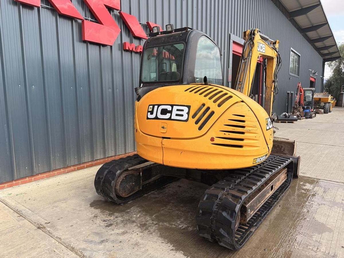 Used JCB 8085 ZTS 8t Mini Excavator