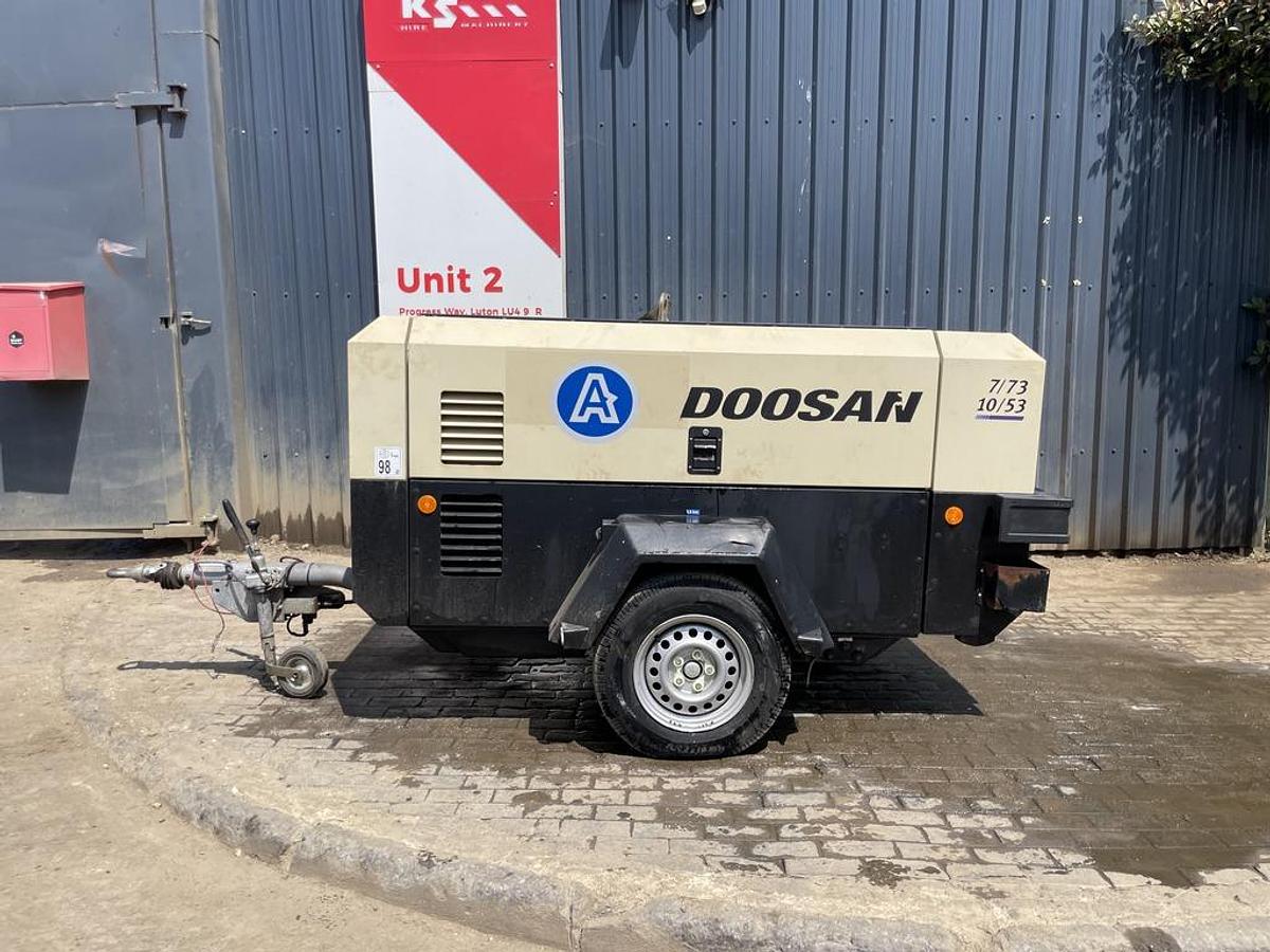 Used Doosan 7/73-10/53 7 m3/min Compressor