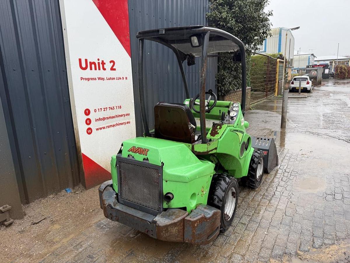 Used Avant 528 Articulated Telescopic Loader