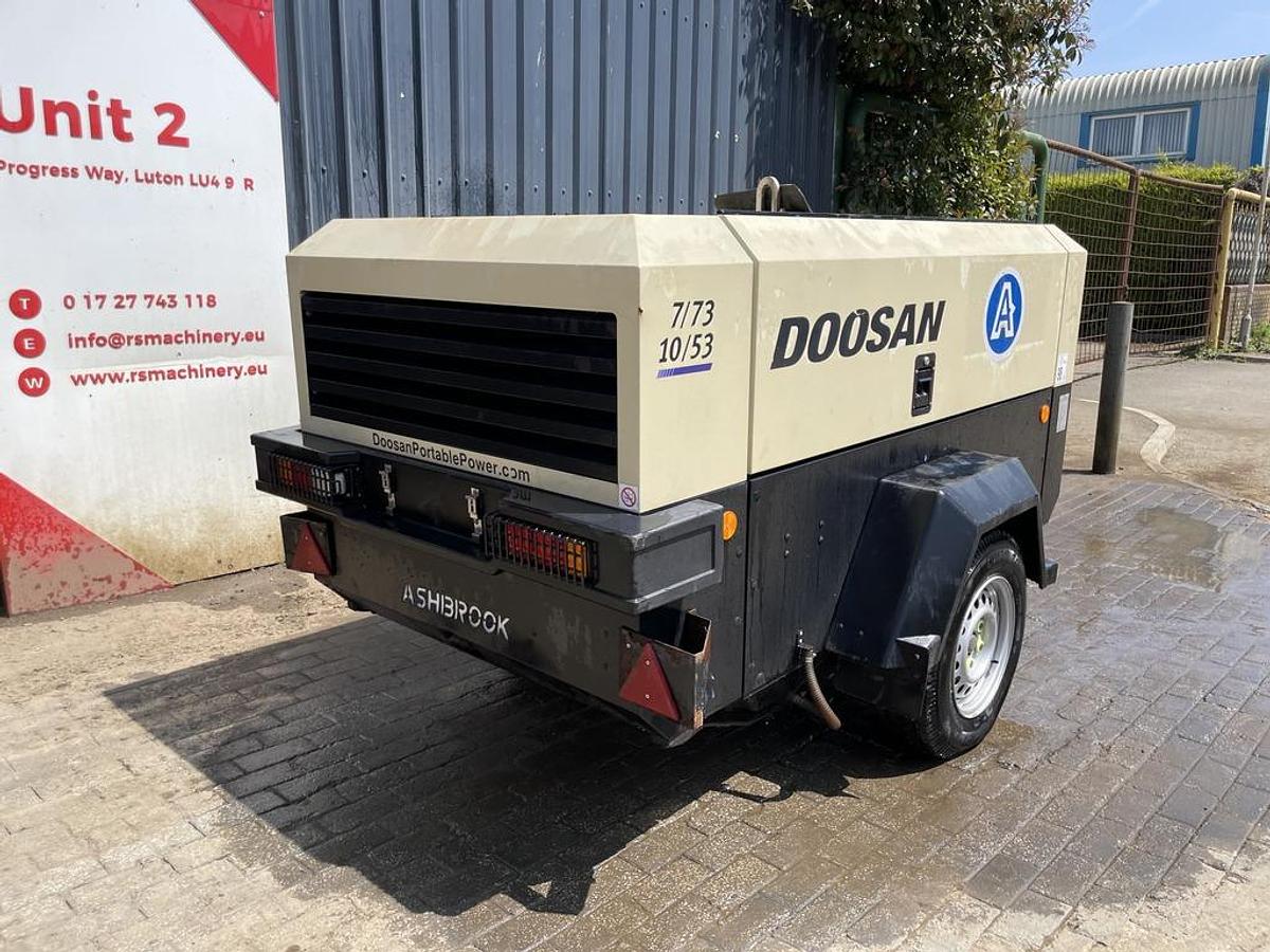 Used Doosan 7/73-10/53 7 m3/min Compressor