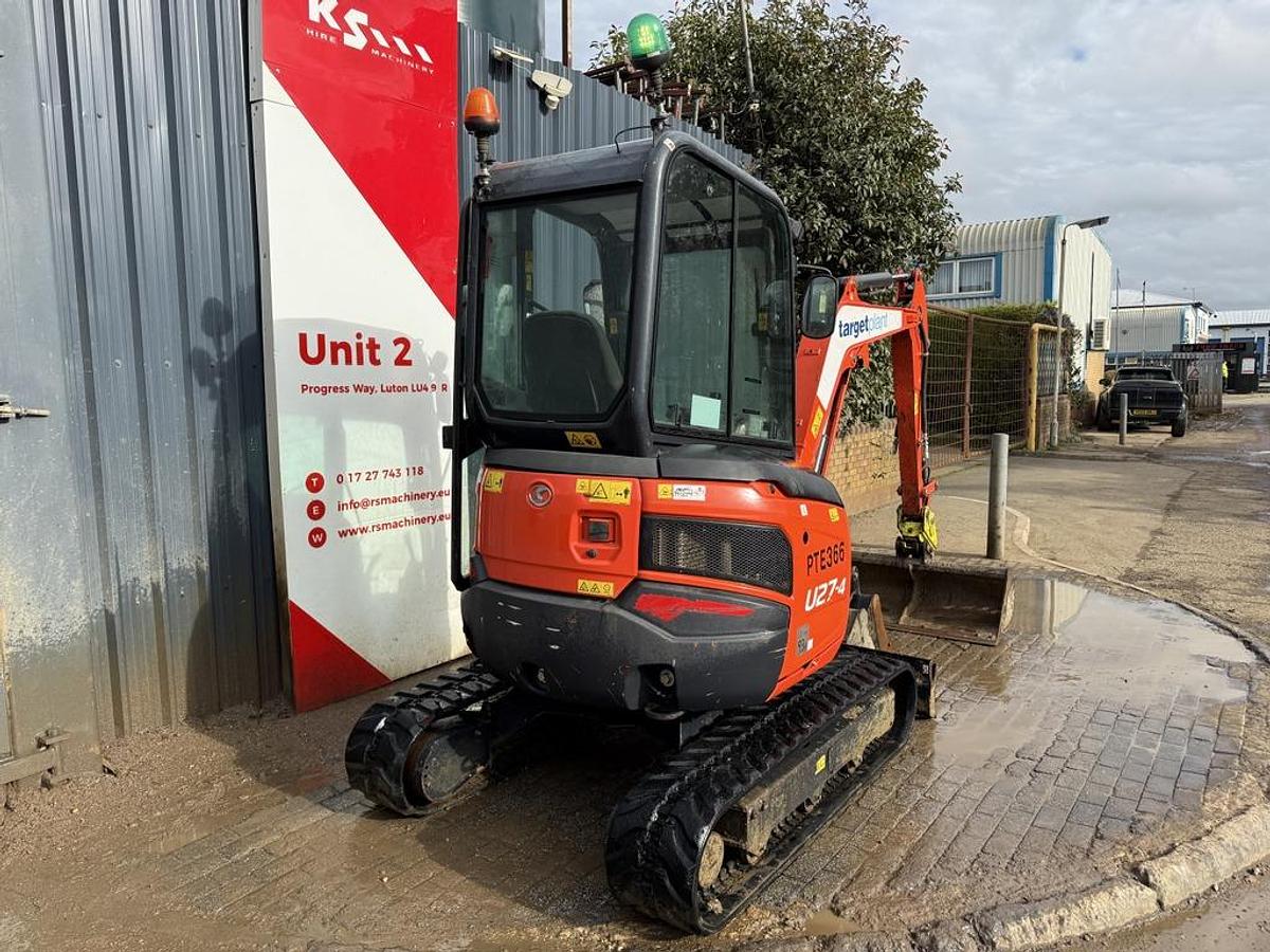 Used Kubota U27-4 2.7t Mini Excavator