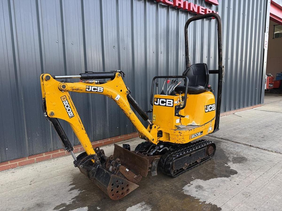 Used JCB 8008 CTS 1t Micro Excavator