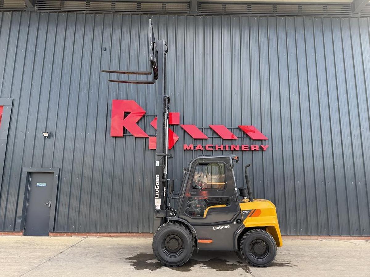 Used LiuGong CLG2030H-RT4 3t Rough Terrain Forklift