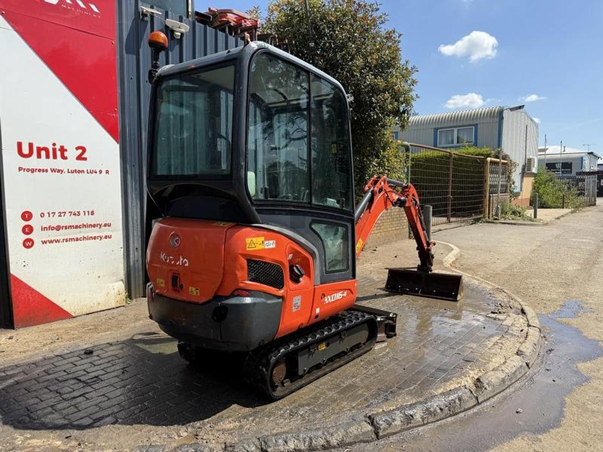 Used Kubota KX016-4 1.6t Mini Excavator