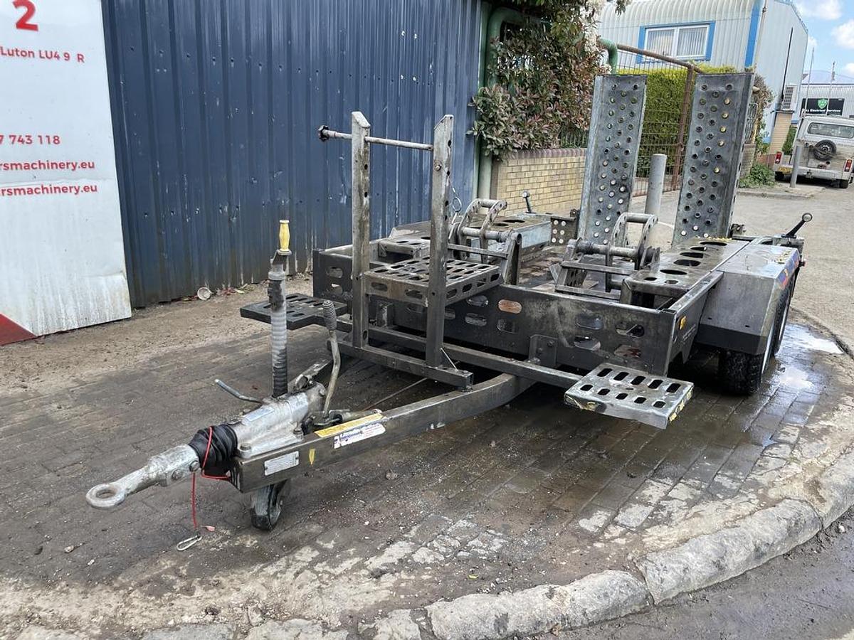 Used Indespension 3.5t Autoclamp Plant Trailer