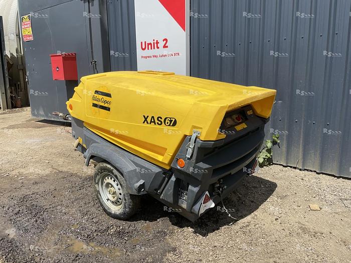 Used ATLAS COPCO XAS67 KD