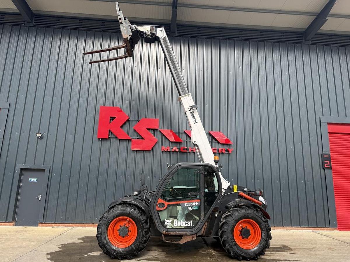Used Bobcat TL358+ Agri 6m Telehandler