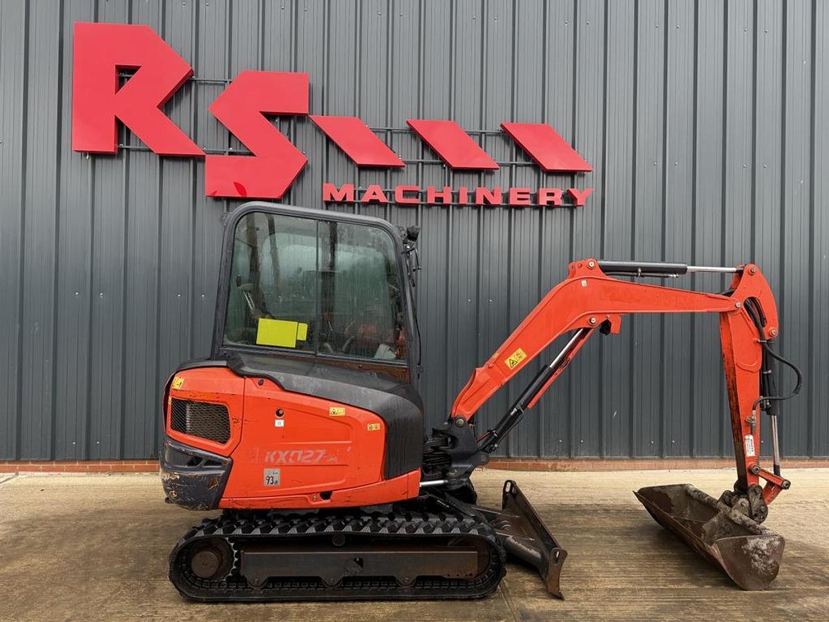 Used Kubota KX027-4 2.7t Mini Excavator