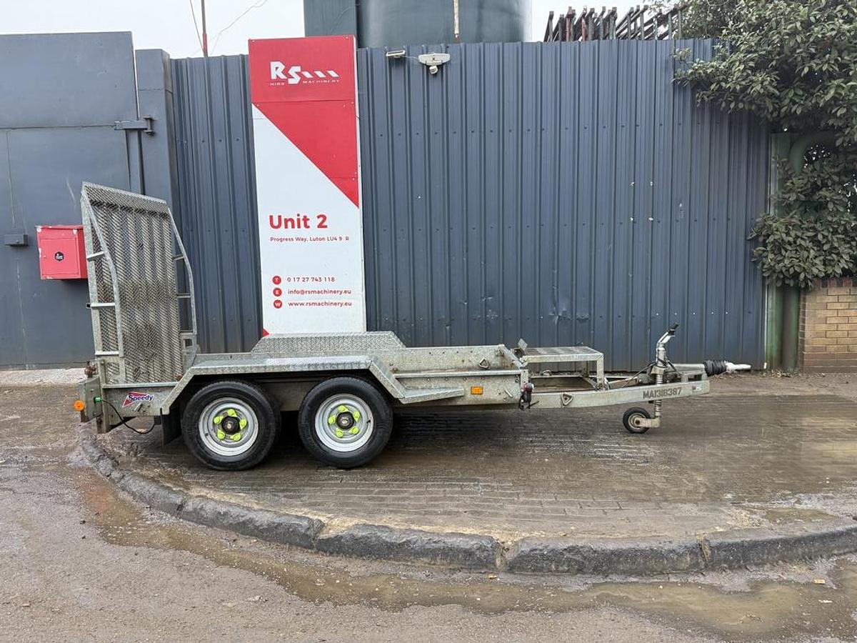 Used Indespension PL2700 2.7t Plant Trailer