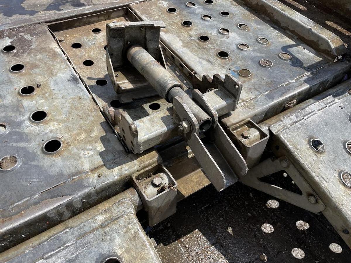 Used Indespension 3.5t Autoclamp Plant Trailer