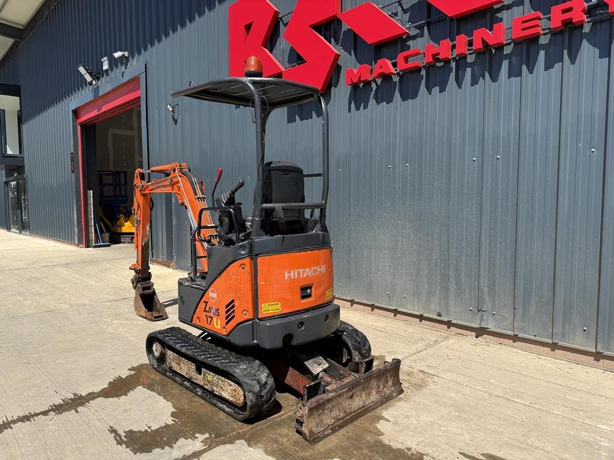 Used Hitachi ZX17 U-2 2t Mini Excavator