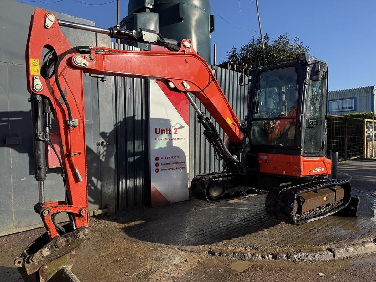 Used Kubota U56-5 5.6t Mini Excavator