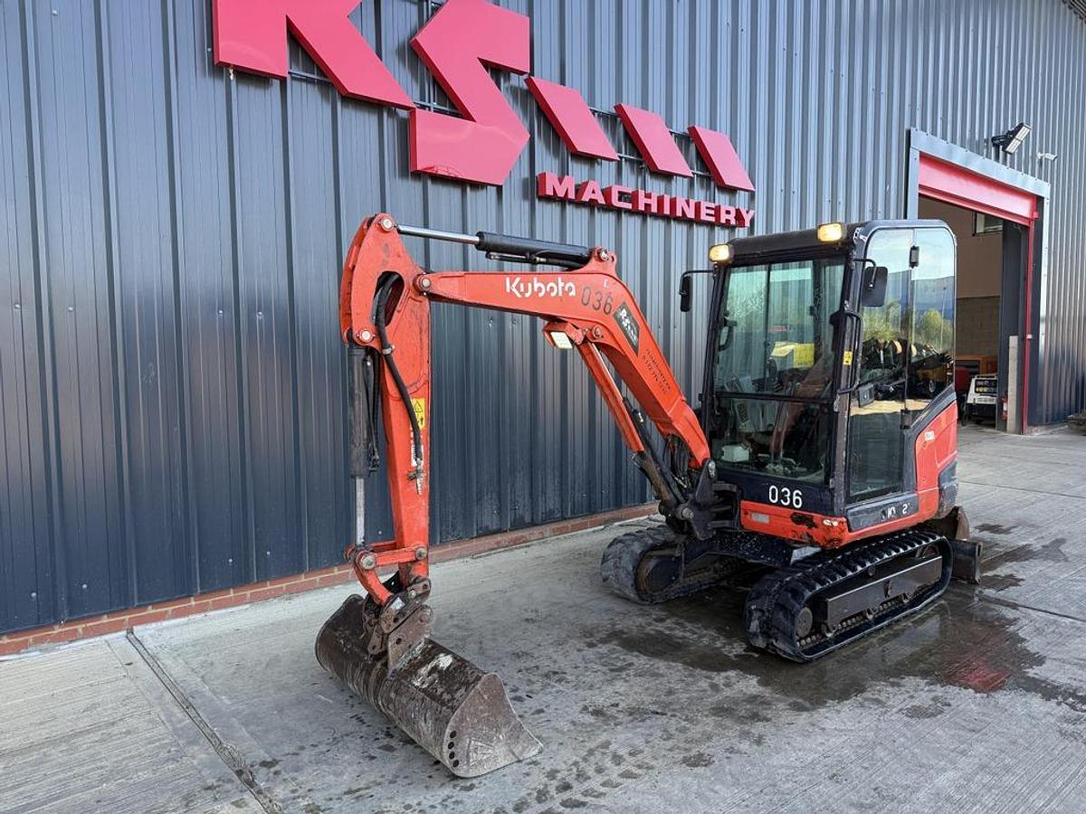 Used Kubota KX027-4 2.7t Mini Excavator