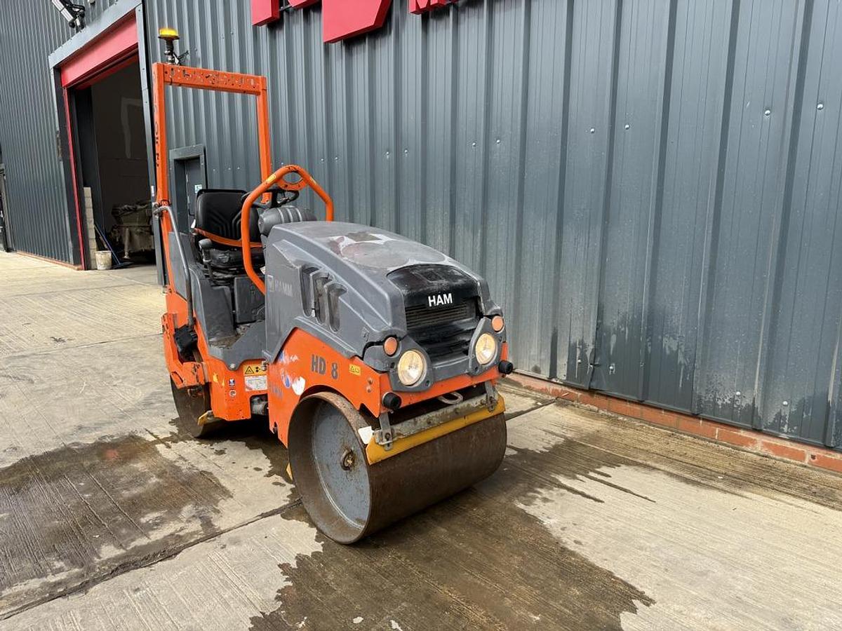Used Hamm HD 8 VV 1.6t Roller