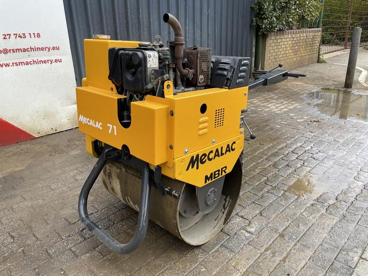 Used Mecalac MBR71 Single Drum Roller