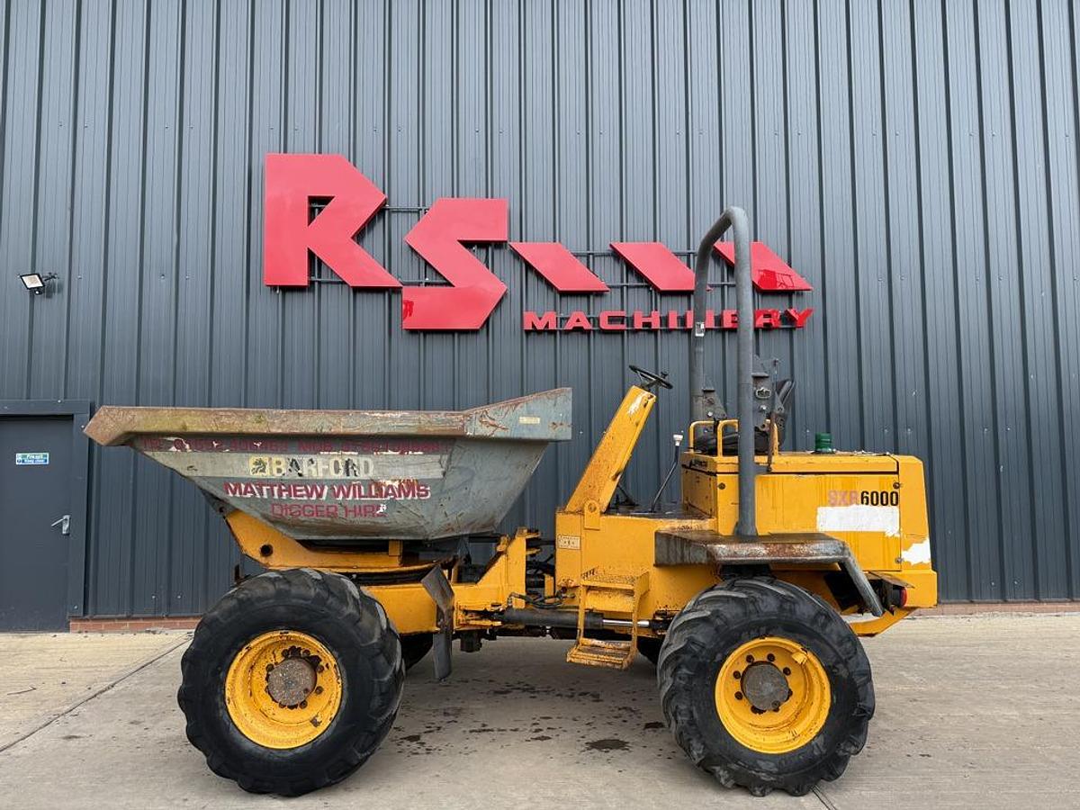 Used Barford SXR6000 6 Ton Swivel Dumper