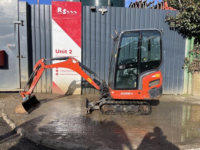 Used Kubota KX016-4 1.6t Mini Excavator