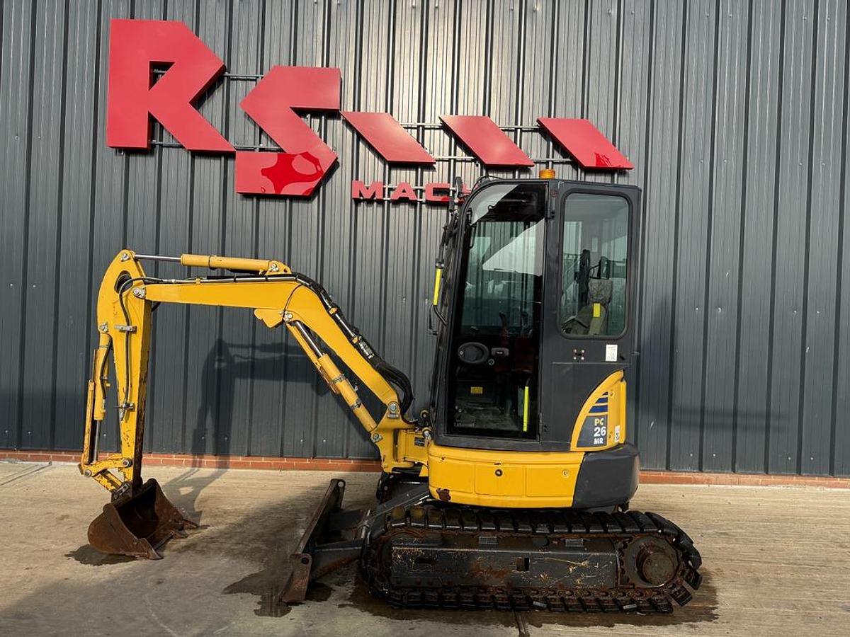 Used Komatsu PC26 MR-3 2.7t Mini Excavator