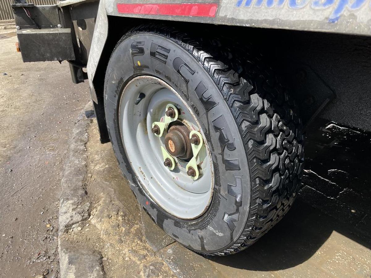 Used Indespension 3.5t Autoclamp Plant Trailer