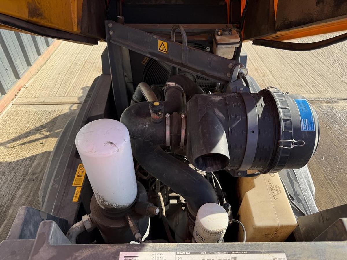 Used Atlas Copco XAS67 3.6 m3/min Compressor