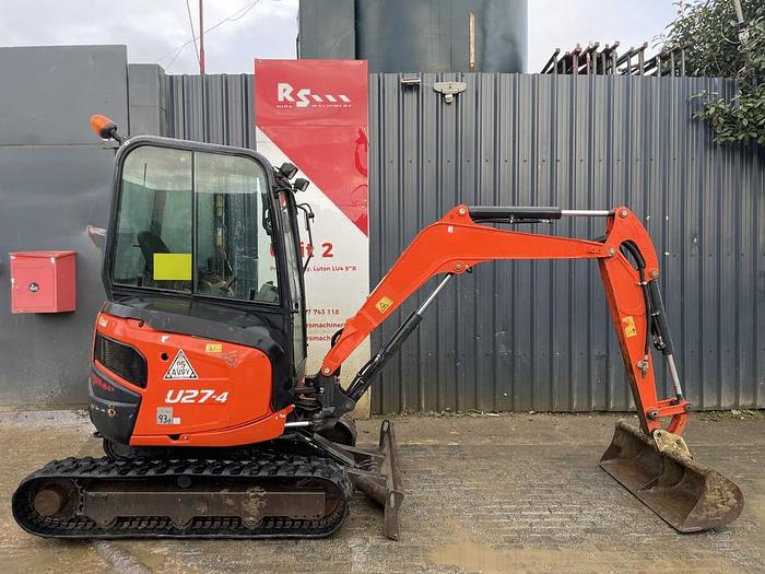 Used Kubota U27-4 2.7t Mini Excavator