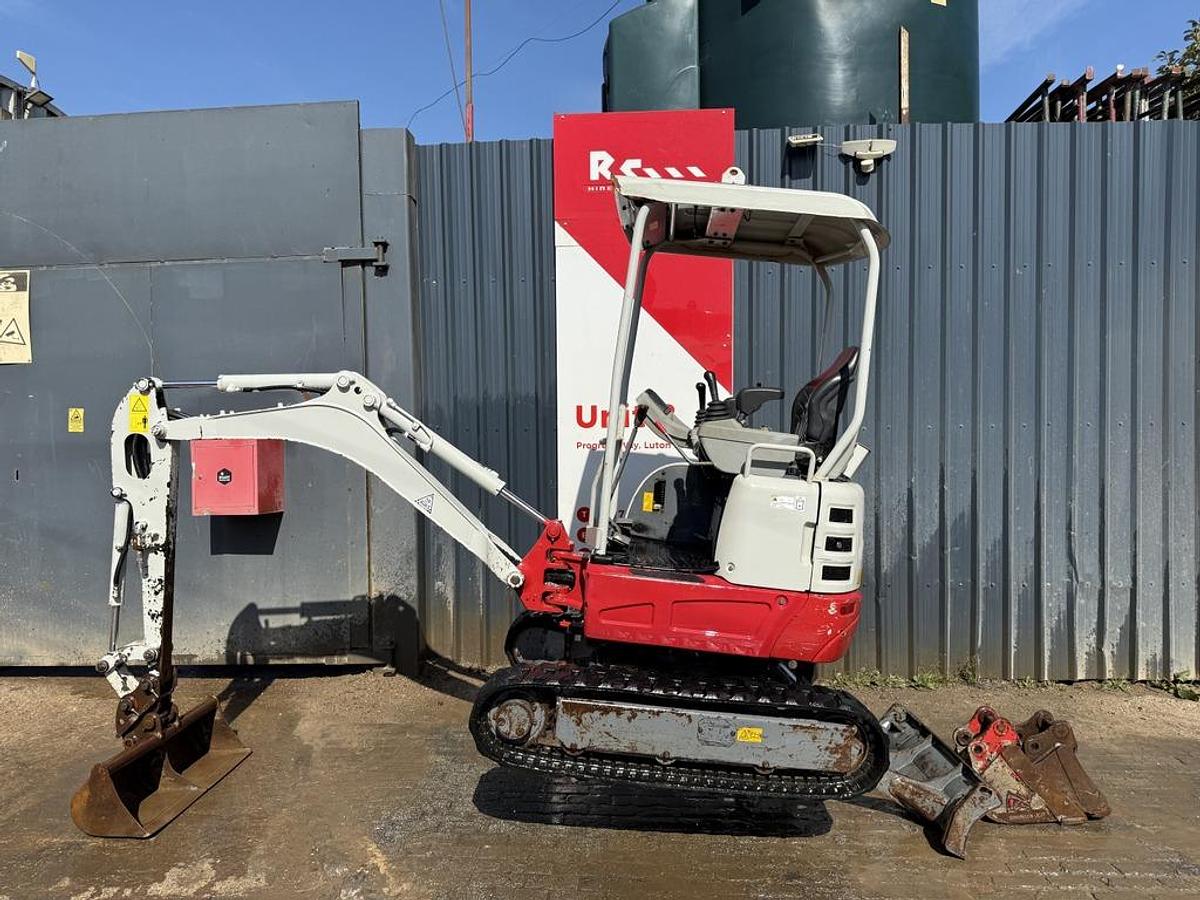 Used Takeuchi TB215R 1.6t Mini Excavator