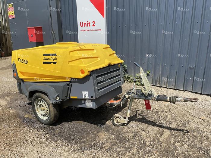 Used ATLAS COPCO XAS67 KD