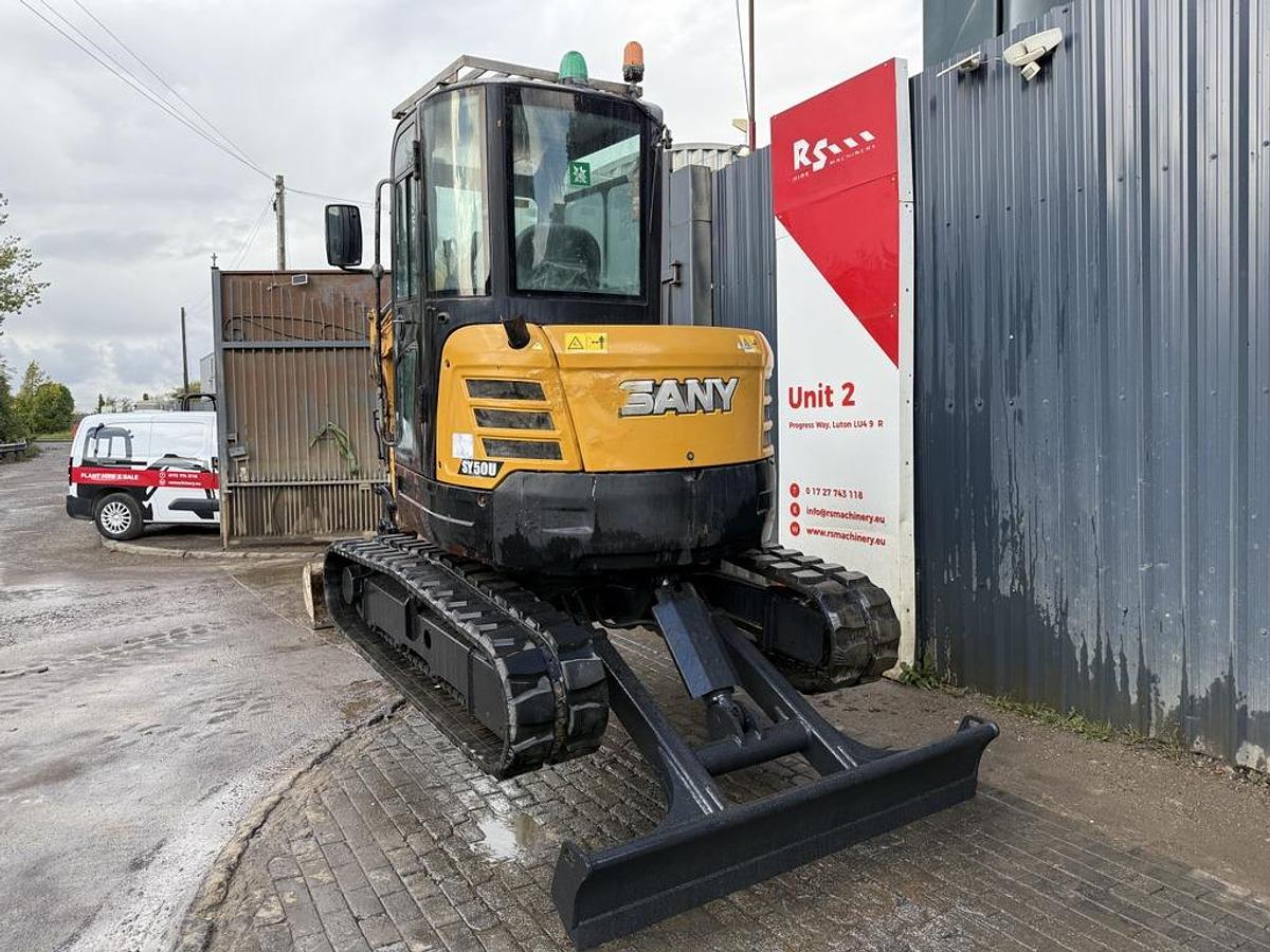Used Sany SY50U 5t Mini Excavator